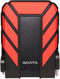 Adata HD710 Pro - Externe Harde Schijf - 1TB - Rood