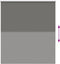 vidaXL - Rolgordijn - verduisterend - 125x130 - cm - stofbreedte - 121,6 - cm - grijs