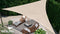 Nesling - Schaduwdoek Driehoek - 3,6 m - Off-white / Gebroken wit