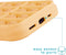 iMoshion Hoesje Geschikt voor iPhone 12 Pro / 12 Hoesje Siliconen - iMoshion Pop It Fidget Toy - Pop It hoesje - goud