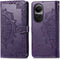 iMoshion Hoesje Geschikt voor Oppo Reno 10 Pro / Reno 10 Hoesje Met Pasjeshouder - iMoshion Mandala Bookcase - Paars