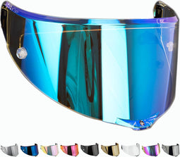 Helmvizier voor AGV Corsa R, Pista GP en Race 3 - Revo Blauw