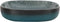 vidaXL - Opzetwasbak - ovaal - 59x40x14 - cm - keramiek - turquoise