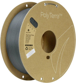 Polymaker PA04033 Regular Filament PLA kunststof Gering kunststofgehalte, Mat 1.75 mm 1000 g Asgrijs PolyTerra™ 1 stuk(