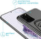iMoshion Hoesje Geschikt voor Samsung Galaxy S20 Plus Hoesje Siliconen - iMoshion Design hoesje - Transparant / Zwart / Line Art Woman Black