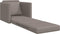 vidaXL - Vloer - Sofa - Bed - 2-in-1 - Taupe - 74x77x81 - cm - Stof