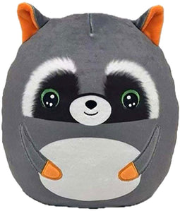 Ty Squish a Boo Sneaky Grey Raccoon, 20cm