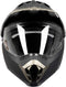 Cross Motorhelm Off-road Zwart Dubbel Vizier