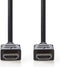 Nedis High Speed HDMI-Kabel - HDMI Male - 4K@30Hz - 15 m - Zwart