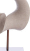 Light&living Ornament op voet 34x18x43 cm VODICE taupe+donker brons