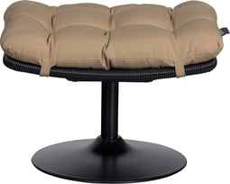 WOOOD Vive Hocker - Rattan - Zand/Zwart - 37x63x46