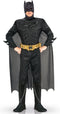 Batman Deluxe - Kostuum - Volwassenen - M - gespierde borstkas cape riem