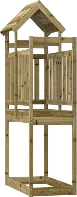 vidaXL Speeltoren 52,5x110,5x214 cm geïmpregneerd grenenhout