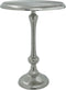 PTMD Norin Bijzettafel - 47 x 47 x 63,5 cm - Aluminium - Zilver