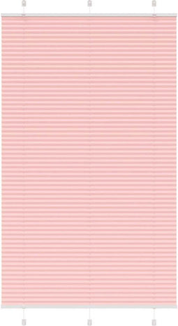vidaXL - Plissé - rolgordijn - 115x200cm - stofbreedte - 114,4cm - polyester - roze