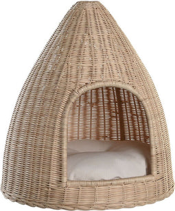 Hondenbed DKD Home Decor 45 x 45 x 57 cm Natuurlijk Rotan