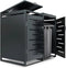 Juskys Arel - Containerberging - 2-Delig 120 l - Antraciet