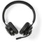 Nedis CHSTB310BK - Draadloze Bluetooth kantoorheadset - Flexibele microfoon - Zwart