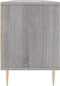 vidaXL - Tv-meubel - 150x30x44,5 - cm - bewerkt - hout - grijs - sonoma - eikenkleurig