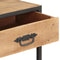 vidaXL - Wandtafel - 90x35x74 - cm - massief - gerecycled - hout