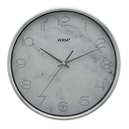 Muurklok Versa Aluminium Casual 4,2 x 25,2 cm