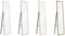 Home ESPRIT - Lange spiegel - Bruin Beige Grijs Kristal polyestyreen 35,5 x 40 x 156 cm (4 stuks)