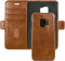 Samsung Galaxy S9 - Bookcase hoesje - Magneetsluiting - Effen Cognac