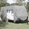 vidaXL - Caravanhoes - 550x250x220 - cm - vliesvlies - grijs