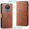 iMoshion Hoesje Geschikt voor Nokia 1.4 Hoesje Met Pasjeshouder - iMoshion Luxe Bookcase - Bruin