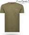 Pierre Cardin - Heren T-Shirt - Ronde Hals - Army