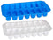 Ijsblokjesvorm Leknes CH19582A Blauw Natuurlijk rubber 11,2 x 22 x 3 cm (12 Stuks)