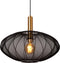 Lucide CORINA - Hanglamp - Ø 50 cm - Dimbaar - Zwart
