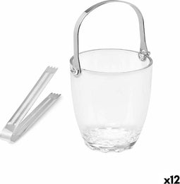 IJsemmer Transparant Metaal Glas 800 ml (12 Stuks)