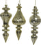 Ijspegel plc d5.90h20.40 cm goud a3 kerst