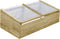 vidaXL - Kweekkassen - 2 - st - 200x50x35 - cm - geïmpregneerd - grenenhout