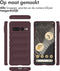 iMoshion Hoesje Geschikt voor Google Pixel 7 Pro Hoesje Siliconen - iMoshion EasyGrip Backcover - Aubergine