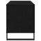 vidaXL - Recordkast - Zwart - Eiken - 100x38x48 - cm - Gelaagd - Hout