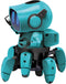 Tobbie de Robot - Educatieve bouw- en speelrobot - Follow Me & Explore - Blauw