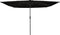 vidaXL - Vierkante - Parasols - met - LED - Verlichting - 295x245 - cm - Zwart