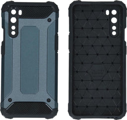 iMoshion Hoesje Geschikt voor OnePlus Nord Hoesje - iMoshion Rugged Xtreme Backcover - Donkerblauw