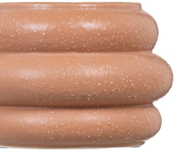 Vaas 18 x 18 x 12,5 cm Keramisch Oranje