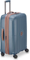 Delsey St. Tropez - Reiskoffer 67 cm - Anti-diefstal rits en geruisloze wielen - Blauw