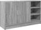 vidaXL - Wastafelkast - 90x29x55 - cm - bewerkt - hout - grijs - sonoma - eikenkleurig