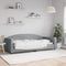 vidaXL - Slaapbank - 90x200 - cm - stof - lichtgrijs