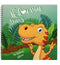 Ik hou van dino's sjabloonboek