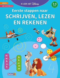 Ik leer met Disney 0 - Eerste stappen naar schrijven, lezen en rekenen (5-6 j.)