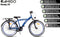 AMIGO Roady Jongensfiets 24 Inch - Kinderfiets voor 8 tot 12 Jaar - 115+ cm - 3 Versnellingen - Blauw
