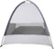 vidaXL - Strandtent - 3-persoons - waterdicht - grijs