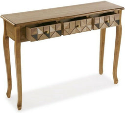 Zijtafel met 3 lades Versa Elva Hout (30 x 78,5 x 109 cm)