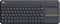Logitech K400 Plus - Draadloos toetsenbord met touchpad - QWERTY - zwart